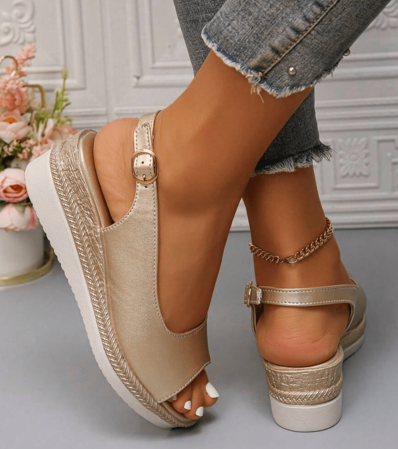 Sasha | Supportive Step Sandals