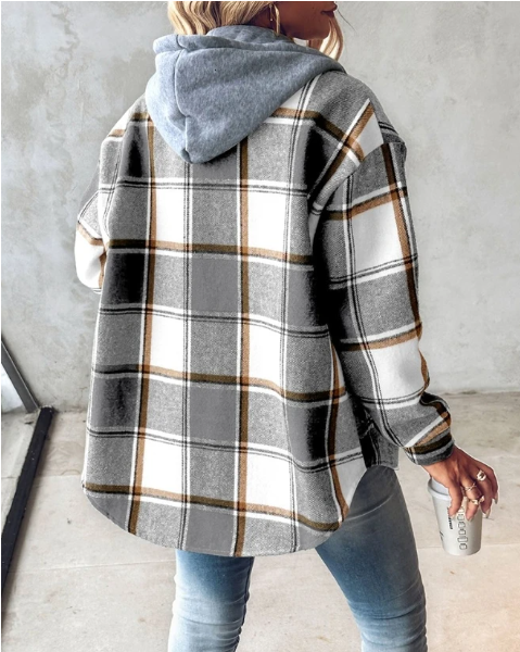 Helga | Flannel Jacket