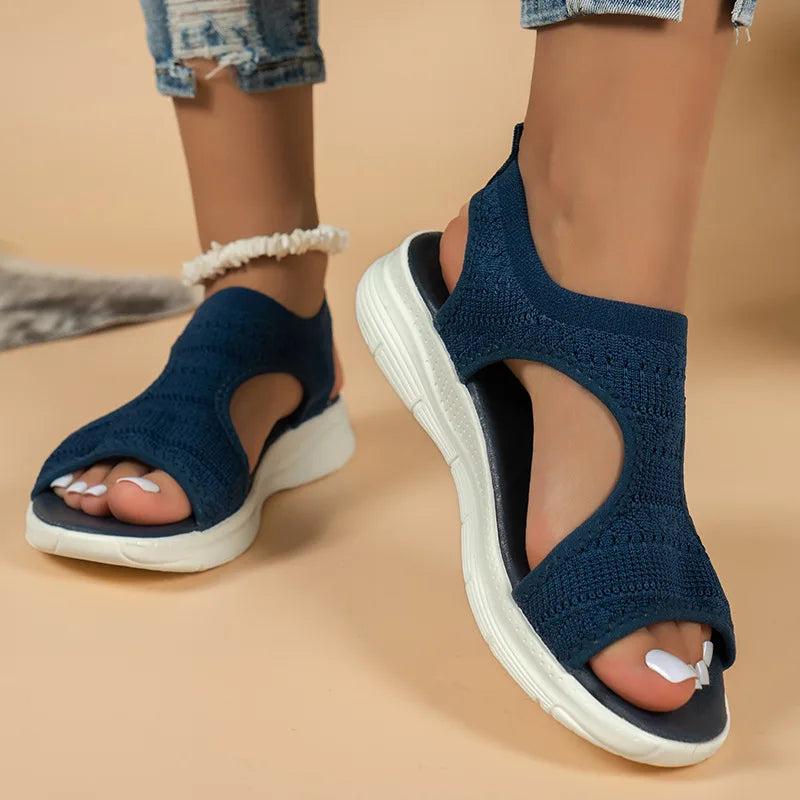 Chloe | Platform Wedge Sandals