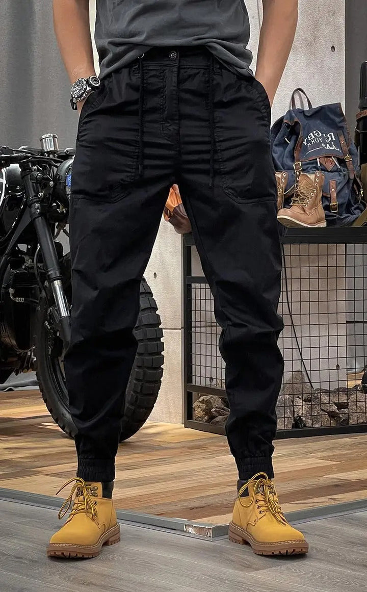 Mariano | Modern Rugged Style Elastic Cargo Pants