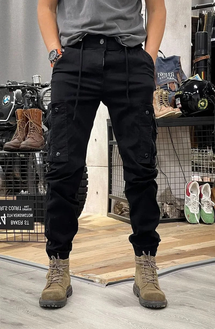 Mariano | Modern Rugged Style Elastic Cargo Pants