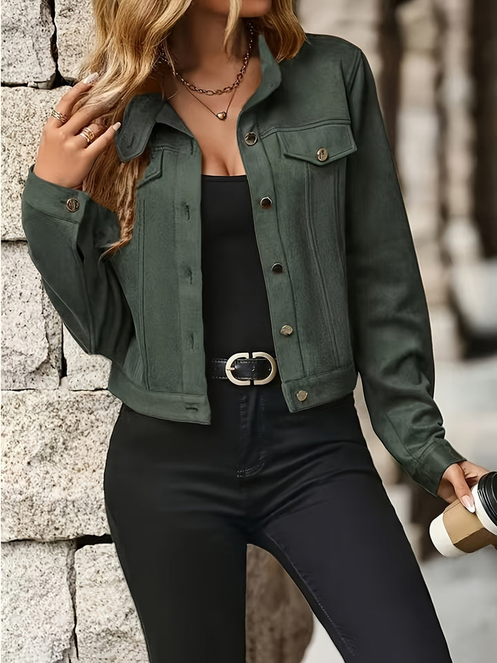 Ariella | Classic Button-Up Jacket