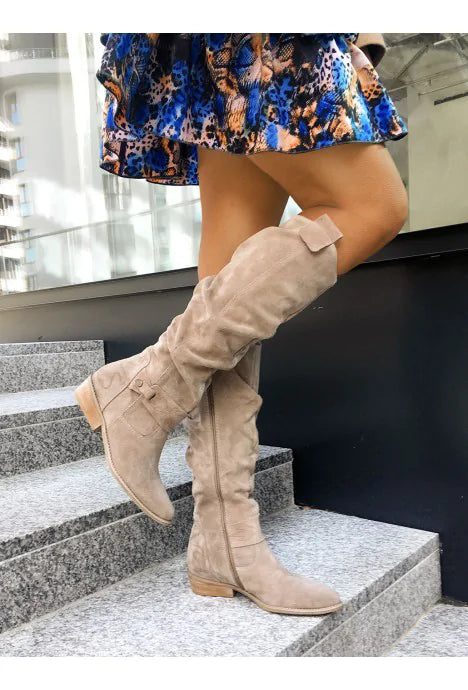 Grace | Elegant Soft Suede Boots