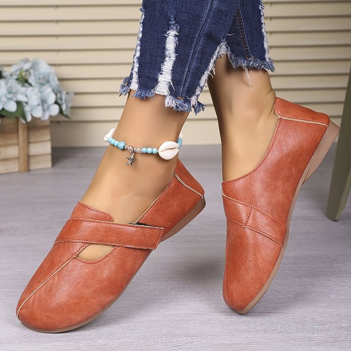 Leanne | Chic Retro-Inspired Orthopedic Comfort Flats