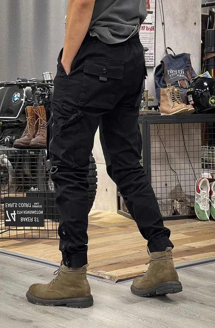 Mariano | Modern Rugged Style Elastic Cargo Pants