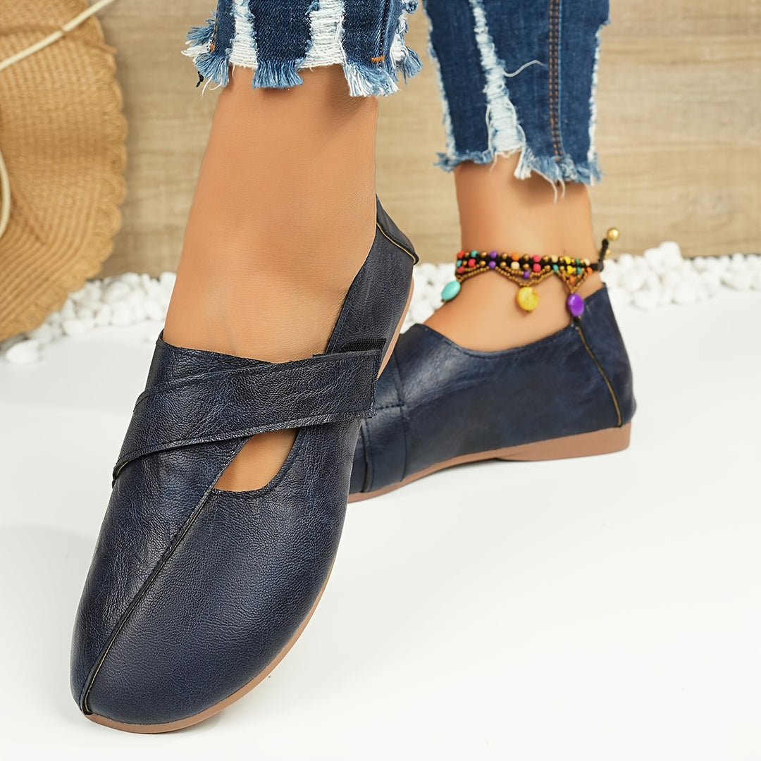 Leanne | Chic Retro-Inspired Orthopedic Comfort Flats