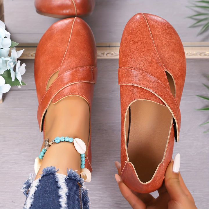 Leanne | Chic Retro-Inspired Orthopedic Comfort Flats