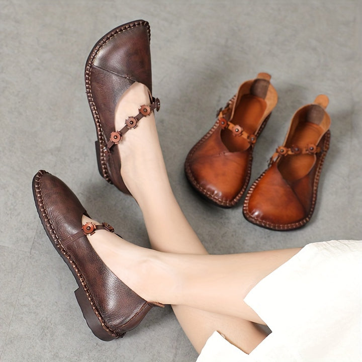Camila | Comfortable Retro Orthopedic Flat Shoes