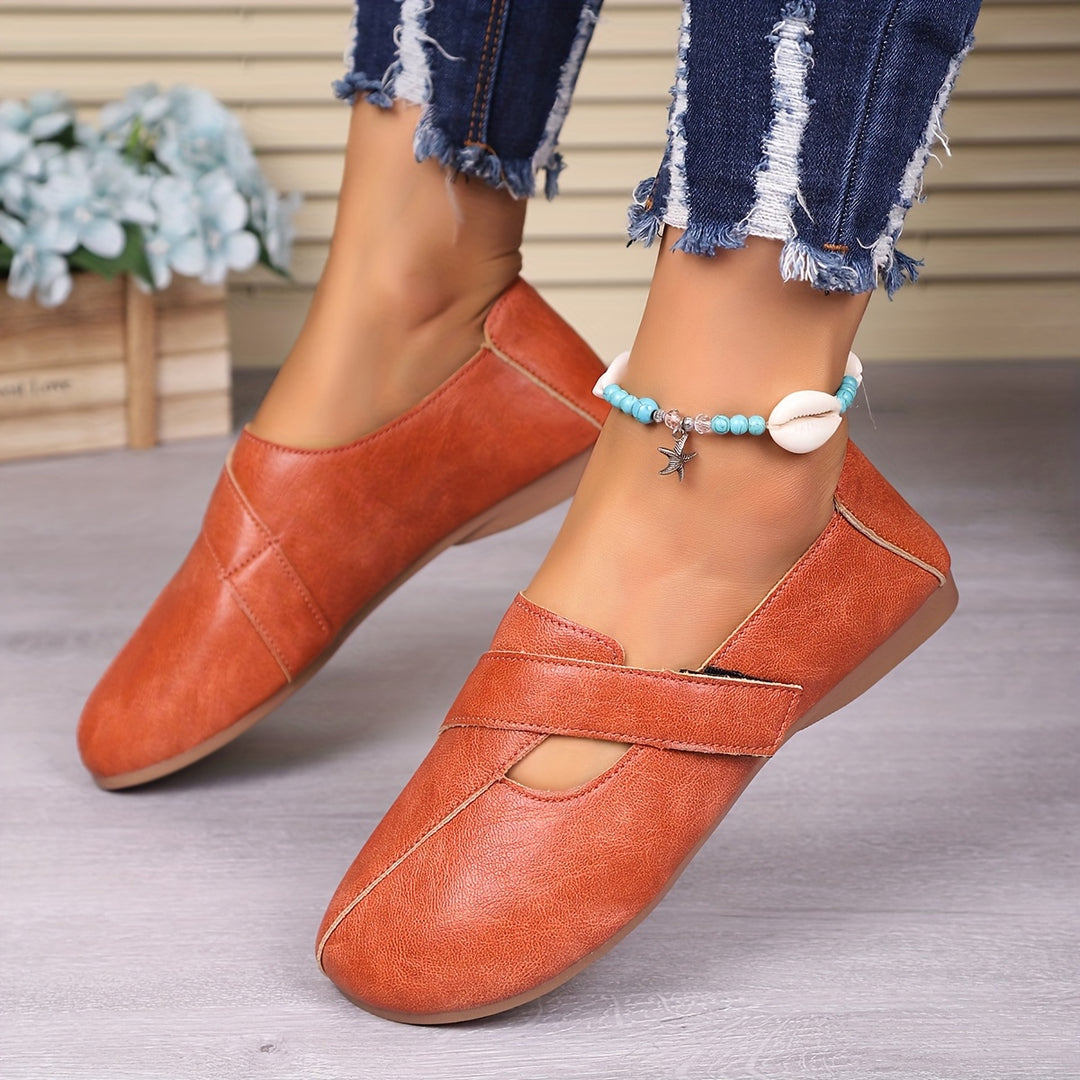 Leanne | Chic Retro-Inspired Orthopedic Comfort Flats