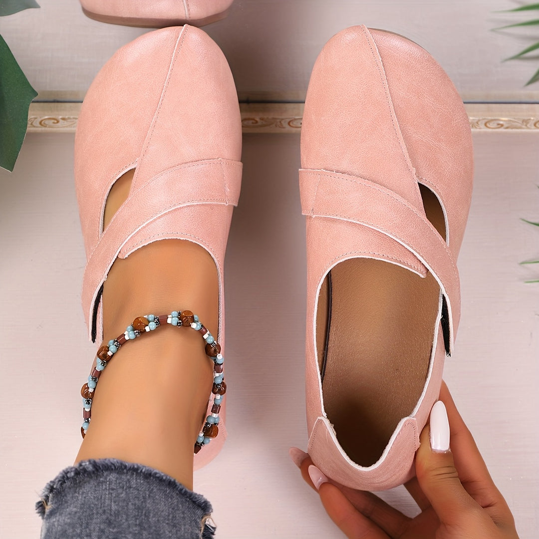 Leanne | Chic Retro-Inspired Orthopedic Comfort Flats