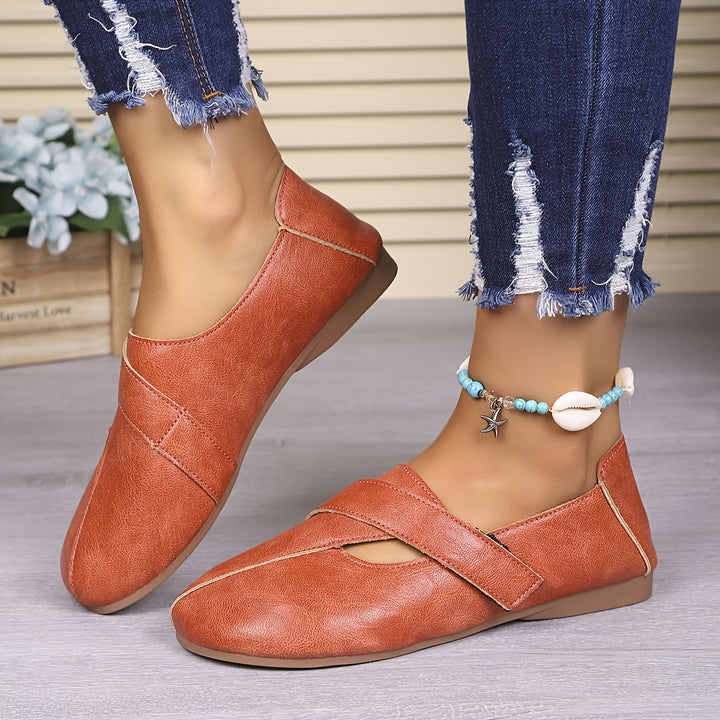 Leanne | Chic Retro-Inspired Orthopedic Comfort Flats