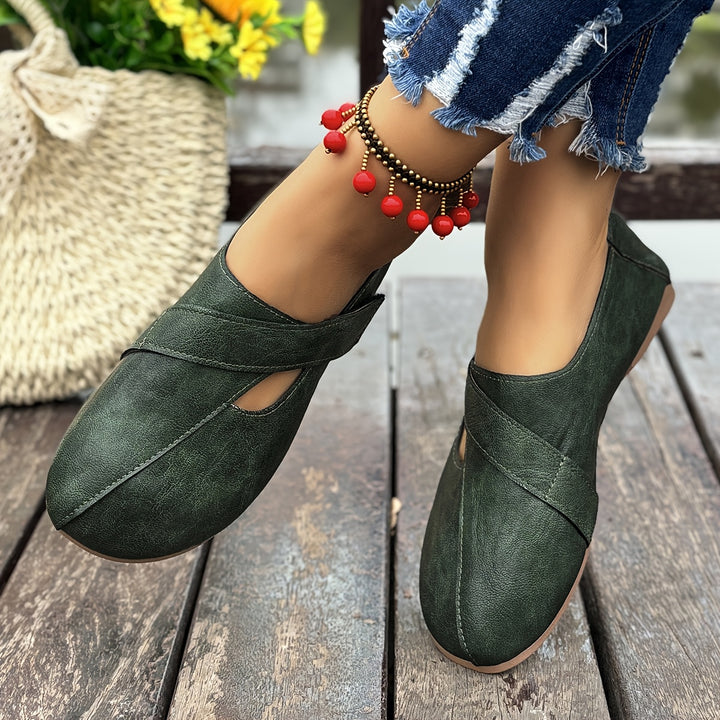 Leanne | Chic Retro-Inspired Orthopedic Comfort Flats