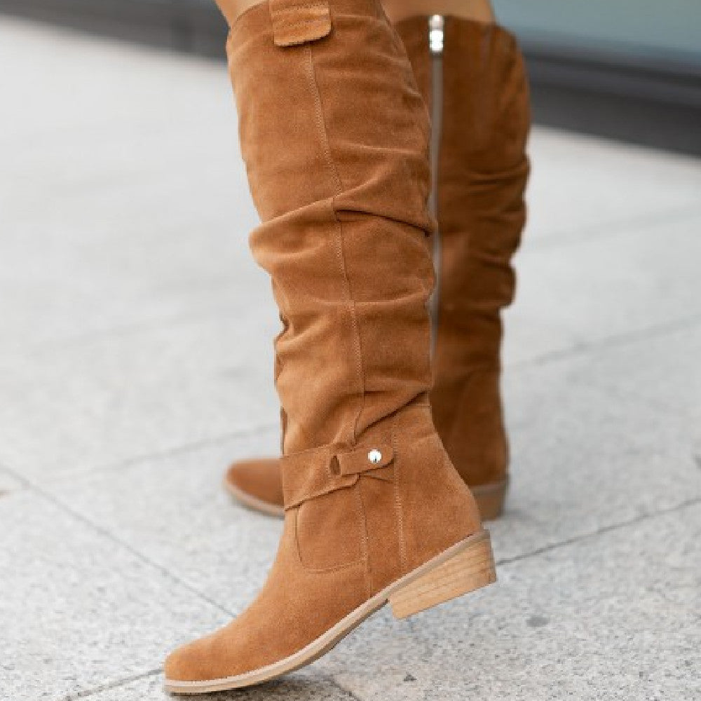 Grace | Elegant Soft Suede Boots