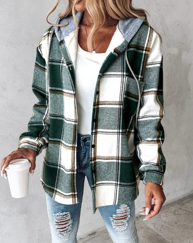 Helga | Flannel Jacket