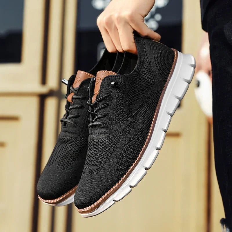 Cyril | Stylish Casual Knit Shoes With Flexible Outsole