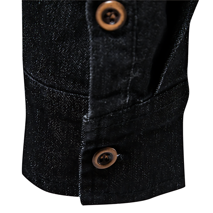 Wane | Cotton Denim Shirt For Men